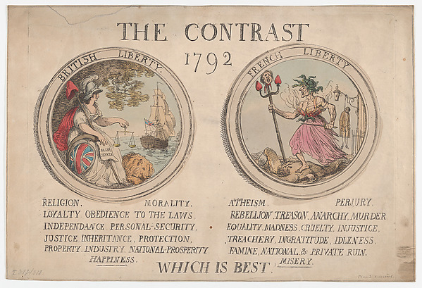 Thomas Rowlandson, The Contrast