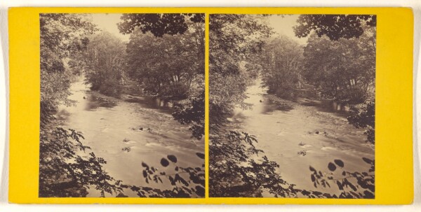 George Washington Wilson, The Bonnie Doon, below the New Bridge.