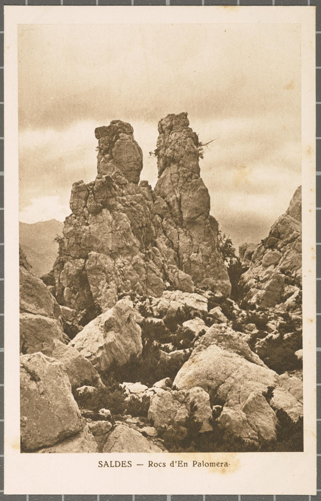 Desconegut, SALDES - Rocs d'En Palomera