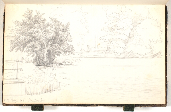 P.C. Skovgaard, Skovparti ved en sø