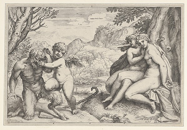 Agostino Carracci, Omnia Vincit Amor