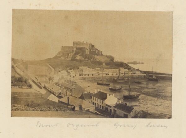 Unknown, [View of Mount Orgueil, Gorey, Jersey]