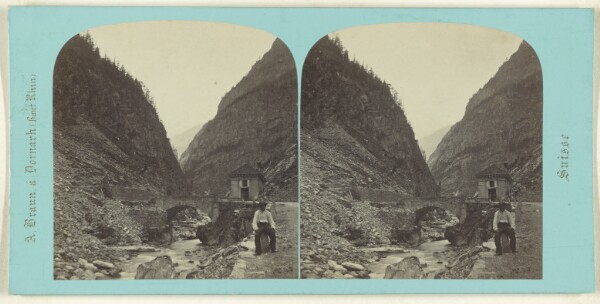 Adolphe Braun, Route du Simplon. Gorge de Gondo.