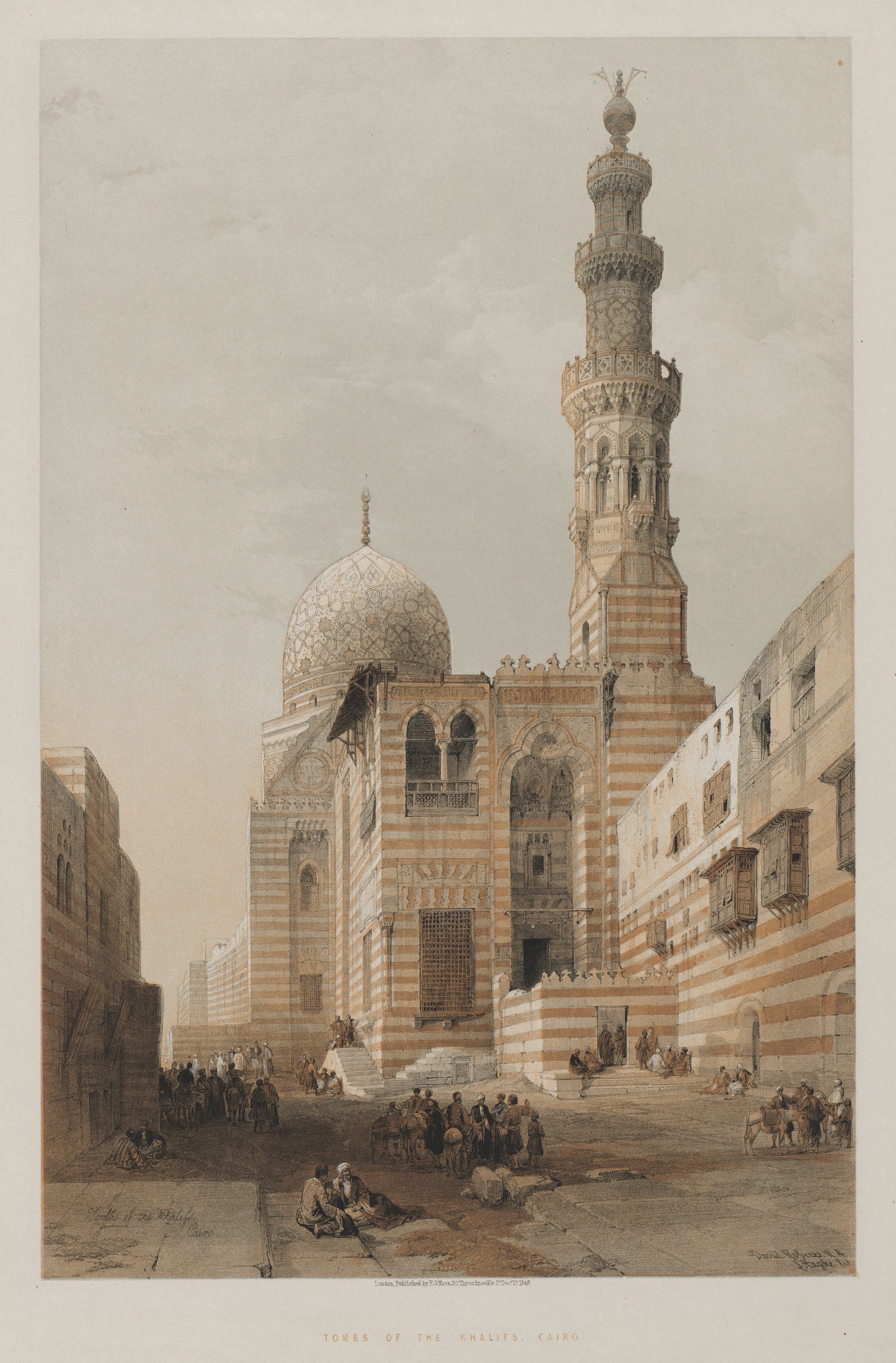 Louis Haghe, Egypt and Nubia, Volume III: Tombs of the Khalifs, Cairo