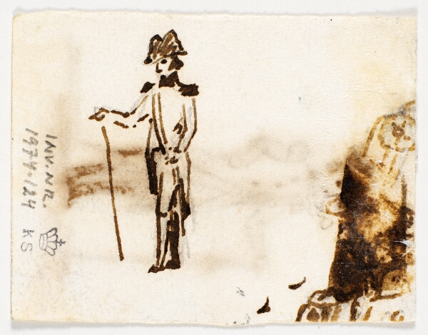 Martinus Rørbye, Stående soldat