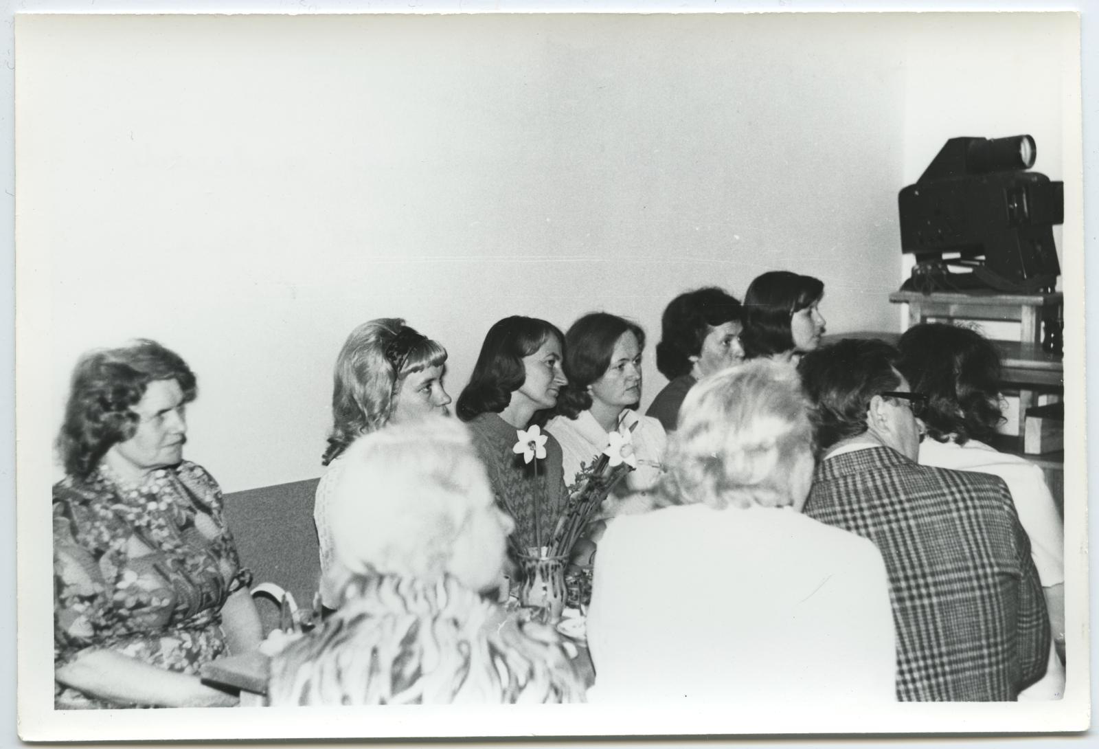 Tuui (seosisik) Koort, T. Koort räägib rahvaülikoolile Egiptuse reisimuljeid 12. mail 1976