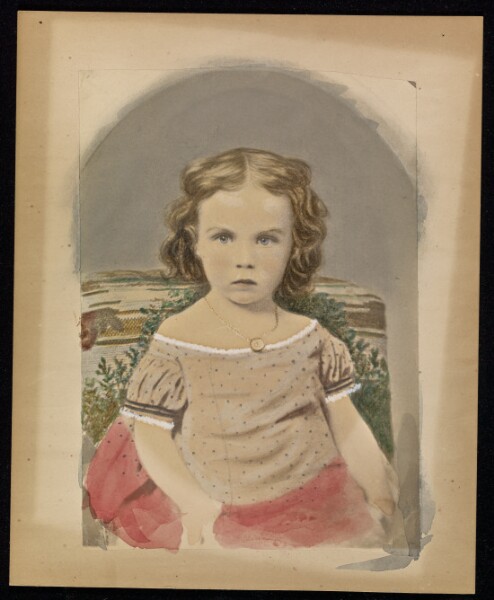 Unknown, [Portrait of a girl]