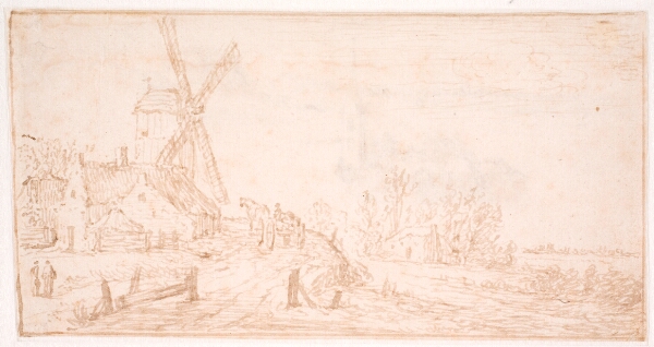 Jan Josefsz van Goyen, Landskab med en mølle