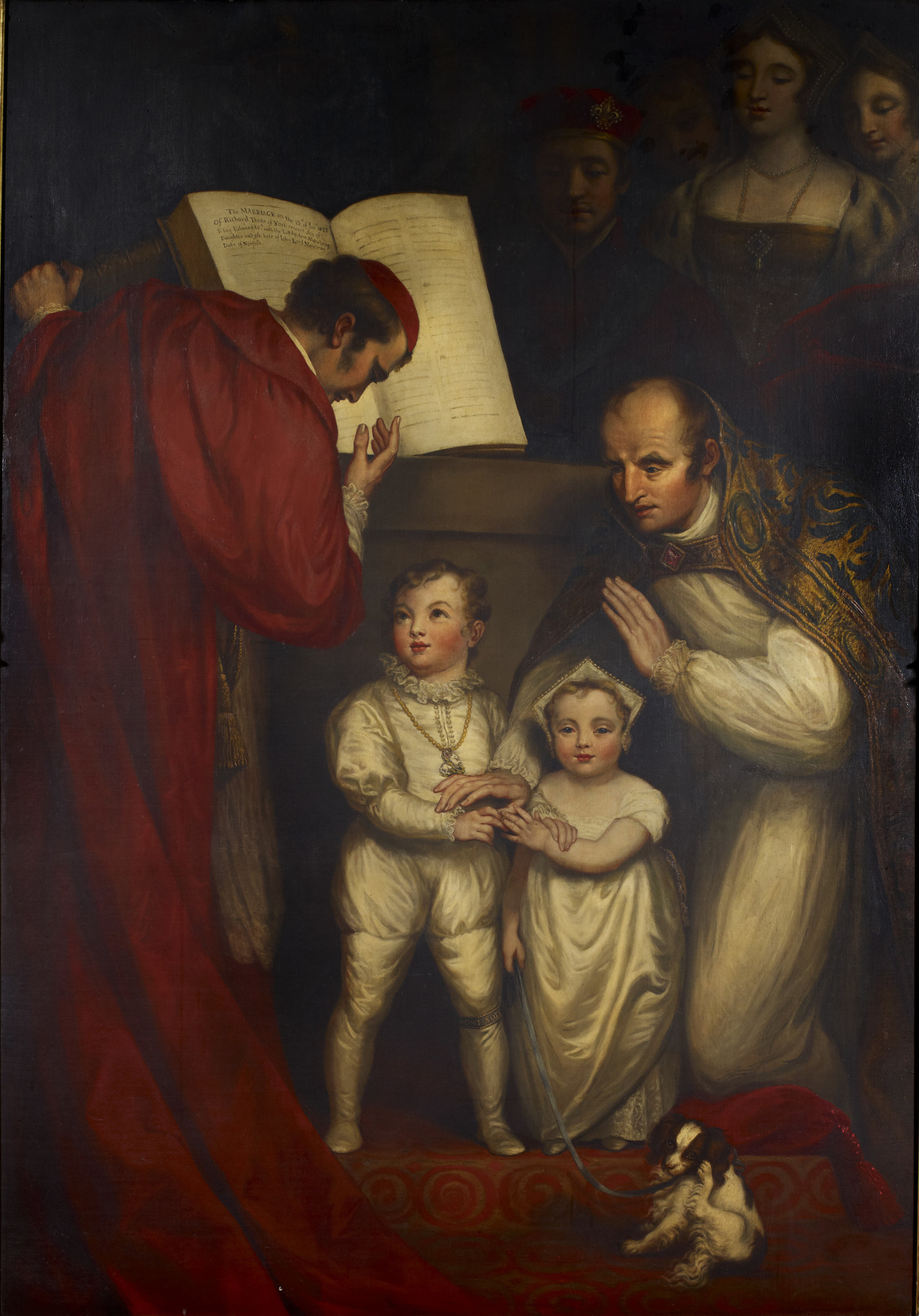 James Northcote, The Marriage of Richard, Duke of York (1473-1484), 15 January 1478