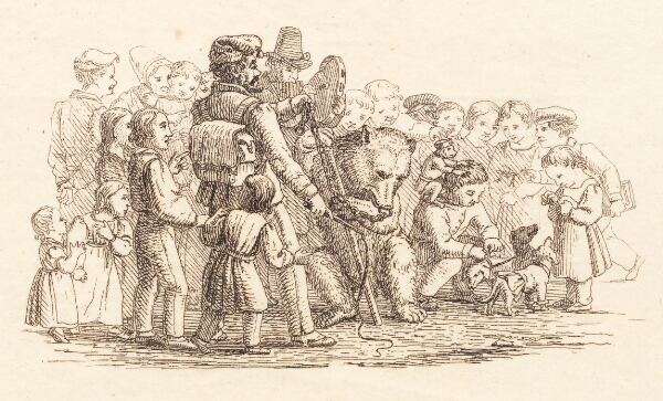Martinus Rørbye, Illustration til "Halvhundrede Fabler for Børn" af Hey