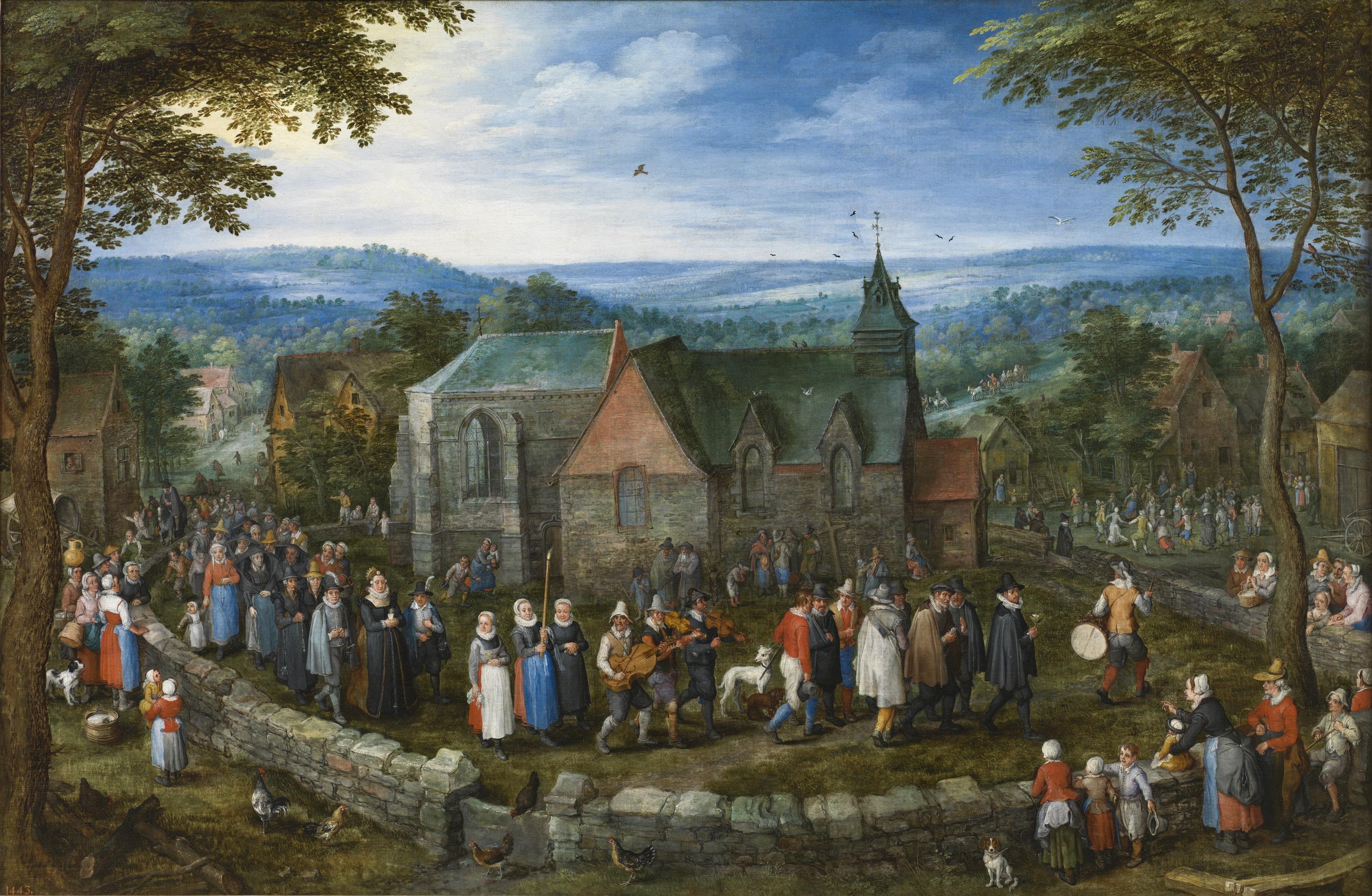 Jan Brueghel the Elder, Country Wedding