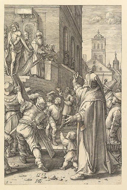 Hendrick Goltzius, Ecce Homo, from "The Passion of Christ"