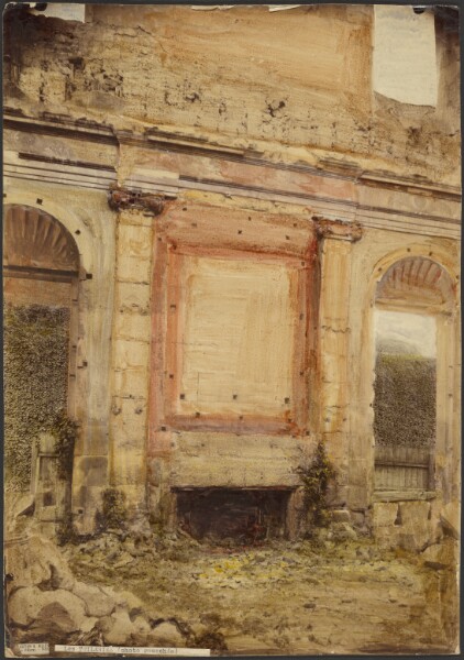 Unknown, [Ruins of the Tuileries Palace]