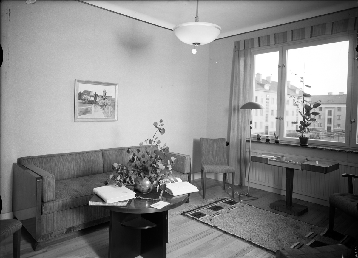Paul Sandberg, Home Exhibition, Höanäs, Kvarngärdet, Uppsala 1936