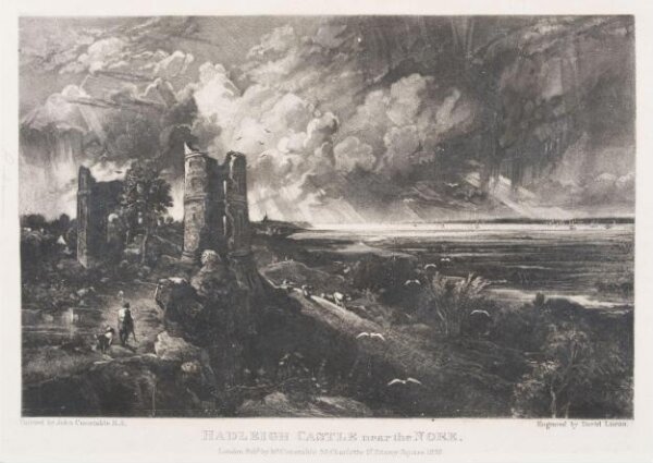 Constable, John RA, HADLEIGH CASTLE near the NORE
