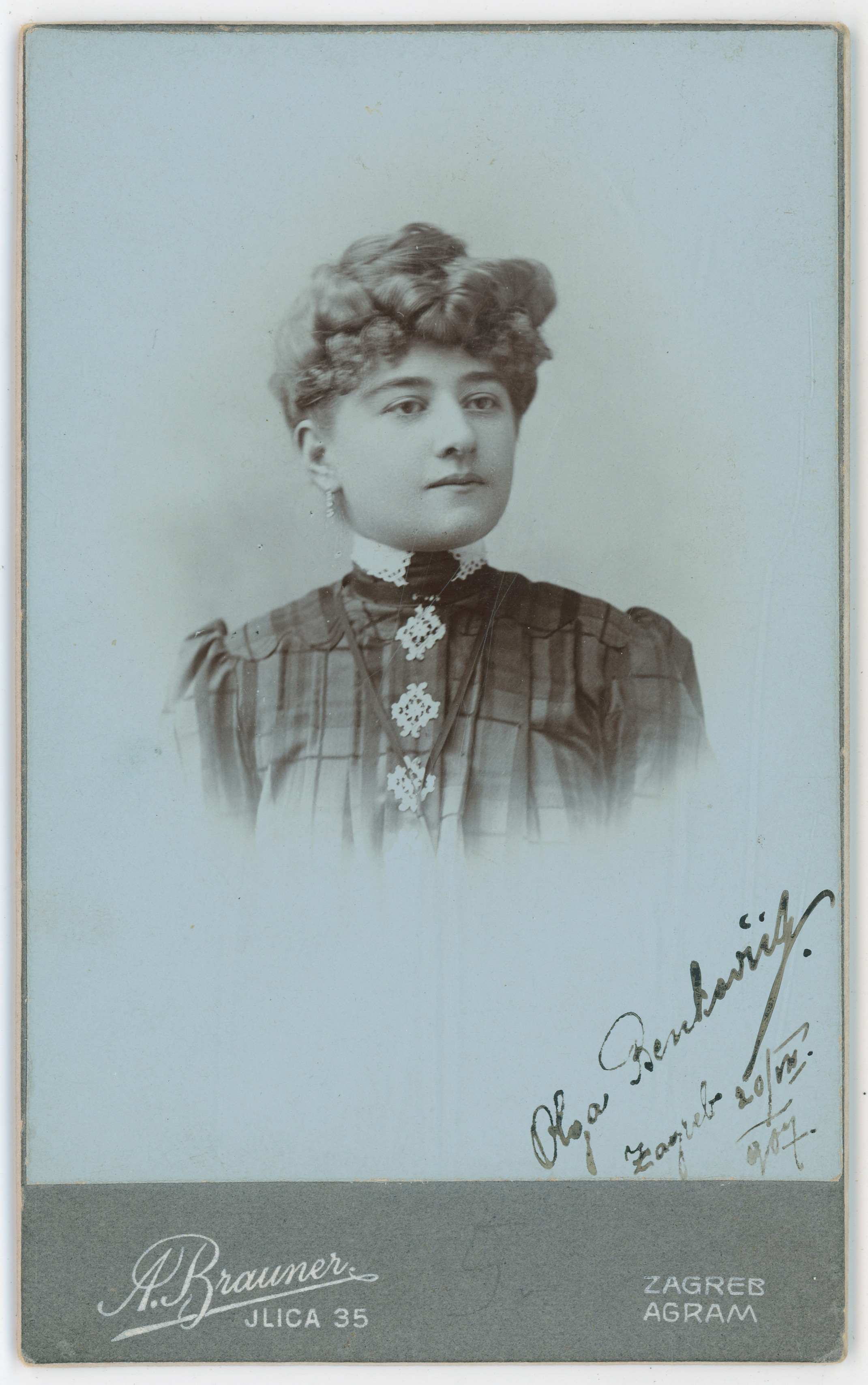 Unknown artist, Olga Benković