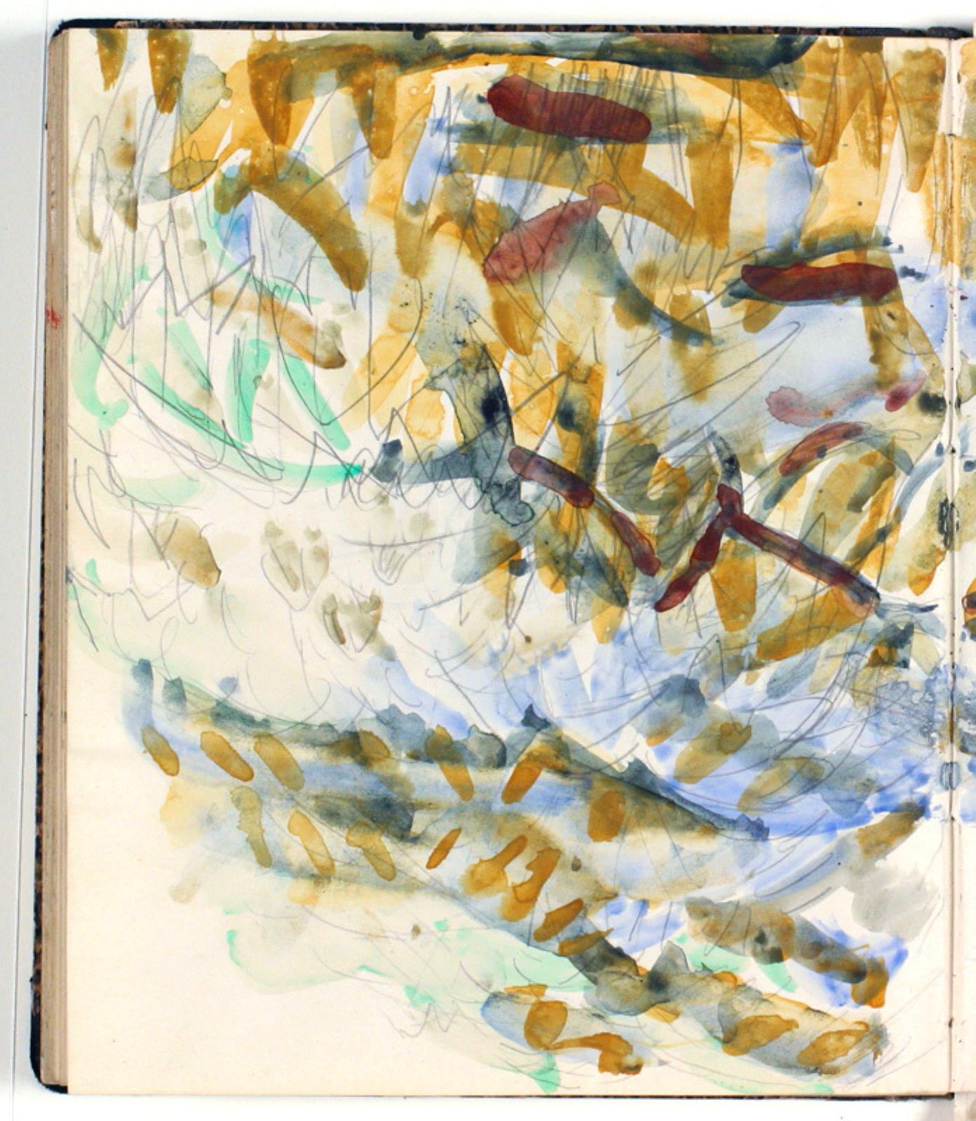 Niels Larsen Stevns, Studie af buskads