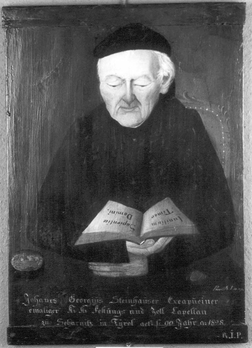 Louis Lang, Bildnis "Excapuziner Steinhauser"