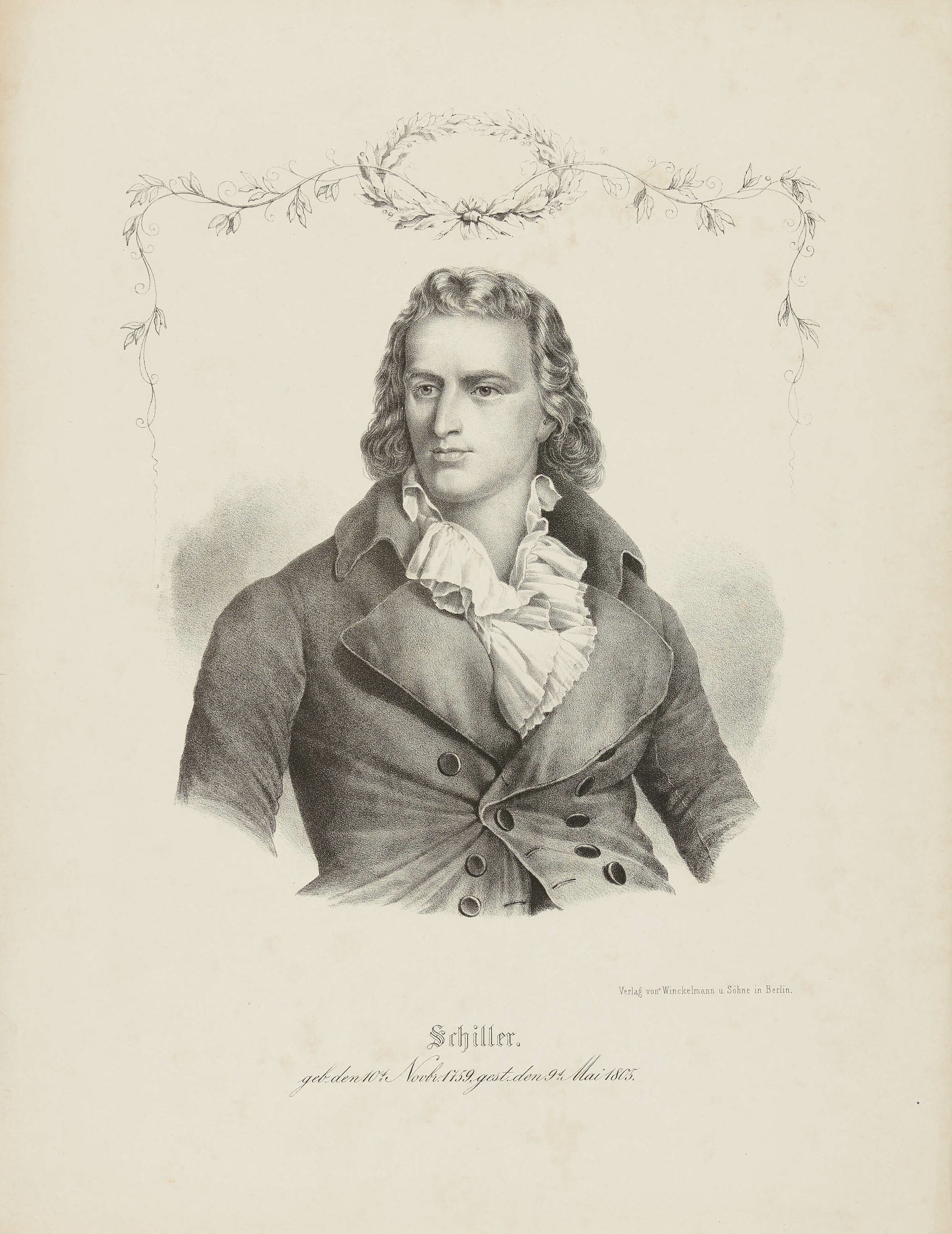 Winckelmann & Söhne (Verlag), Bildnis Friedrich Schiller