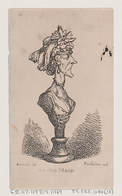 Thomas Rowlandson, An Old Maid