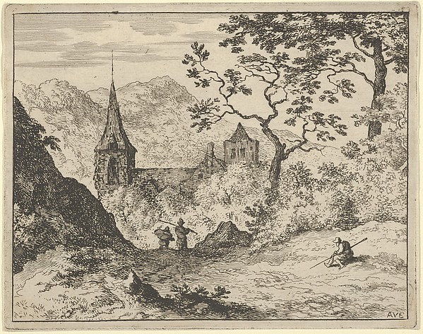 Allart van Everdingen, The Church in the Valley