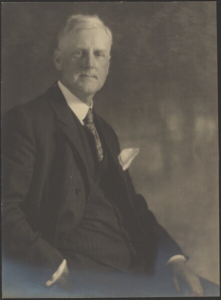 Louis Fleckenstein, [Portrait of a Man with Pocket Handkerchief]