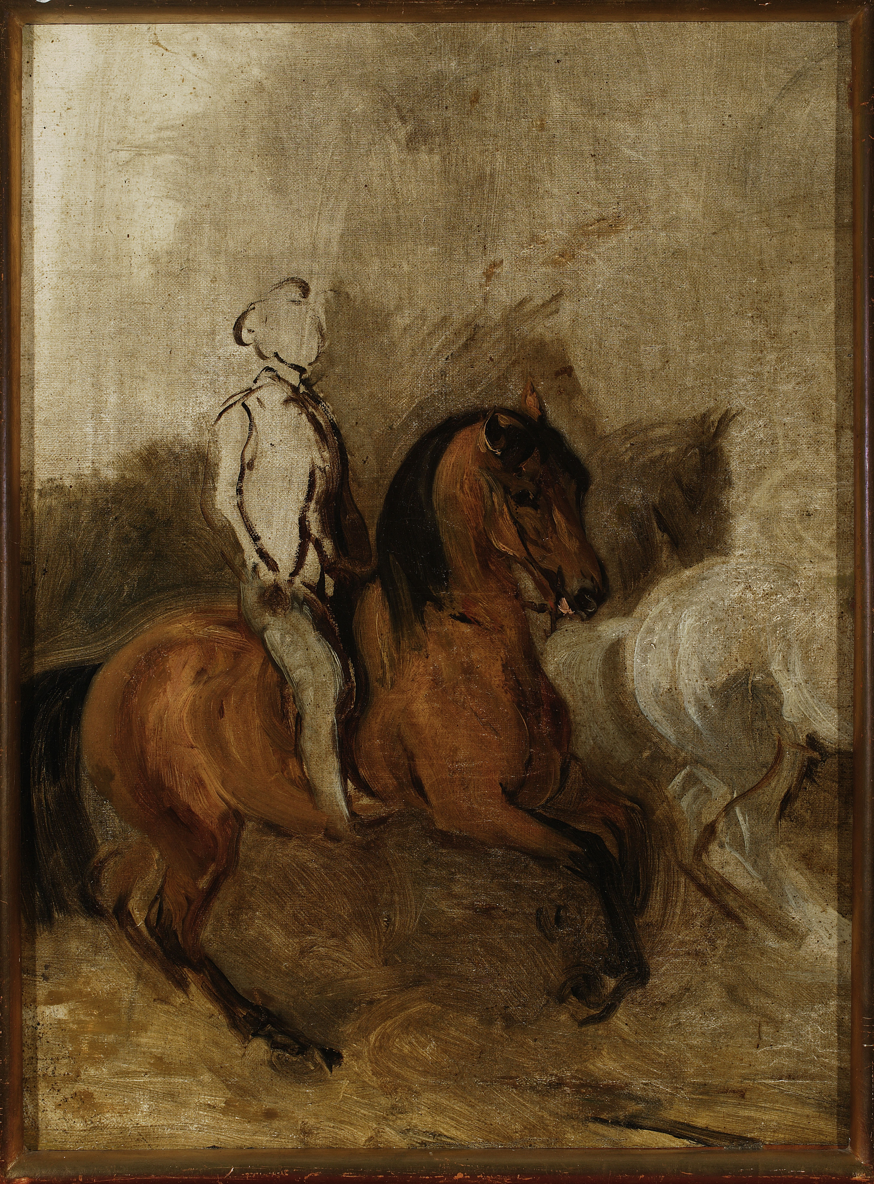 Piotr Michałowski, Horseman, sketch