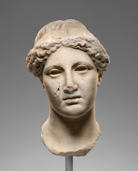Unknown, Head of a Goddess