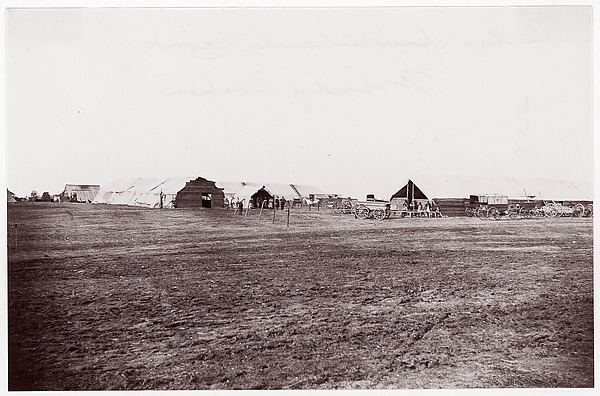 Timothy H. O'Sullivan, Quartermaster and Ambulance Camp, Brandy Station, Virginia