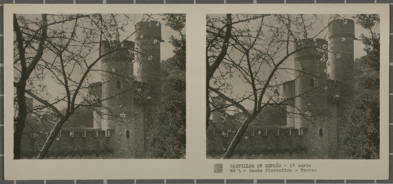 Desconegut, Castillos de España (Barcelona)