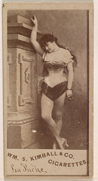 William S. Kimball & Company, La Juche, from the Actresses series (N203) issued by Wm. S. Kimball & Co.