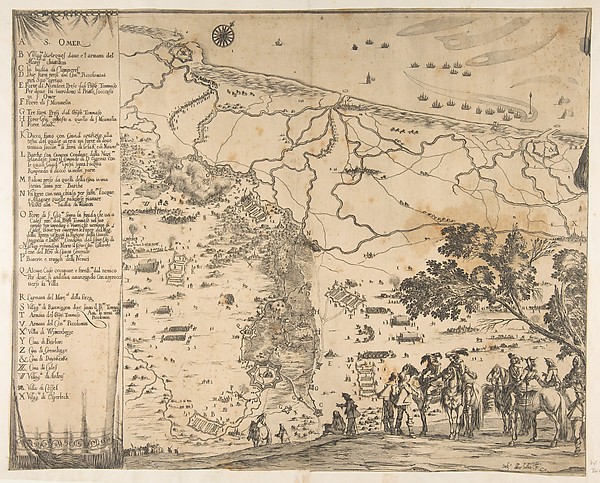 Stefano della Bella, Siege of Saint-Omer