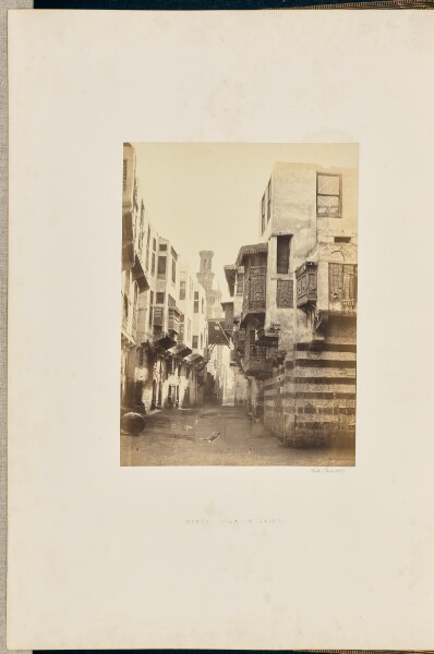 Francis Frith, Street View in Cairo