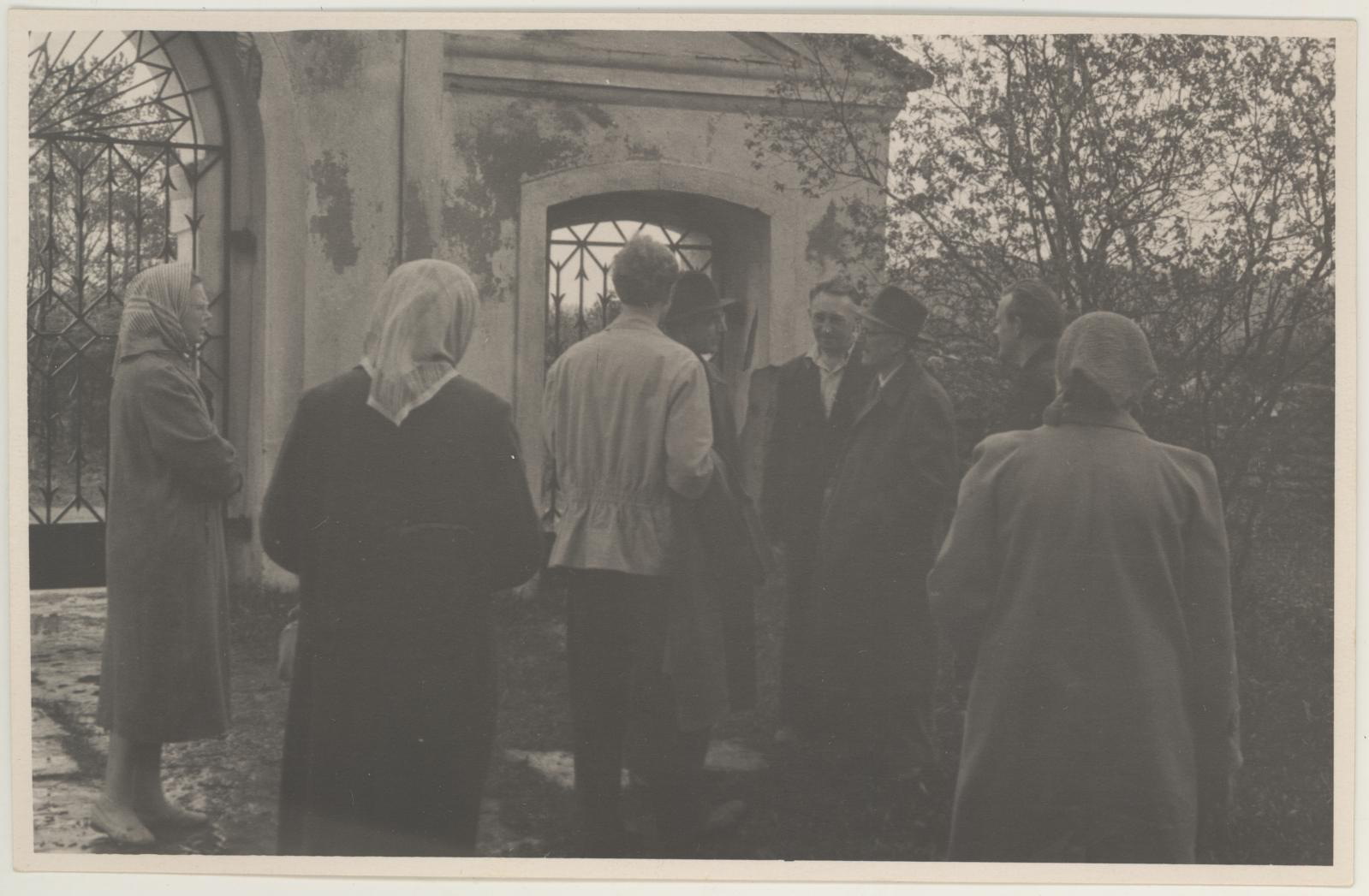 Tuui (kujutatu) Koort, Ekskursioon Loode-Eestisse 28.-30. mail 1958.
