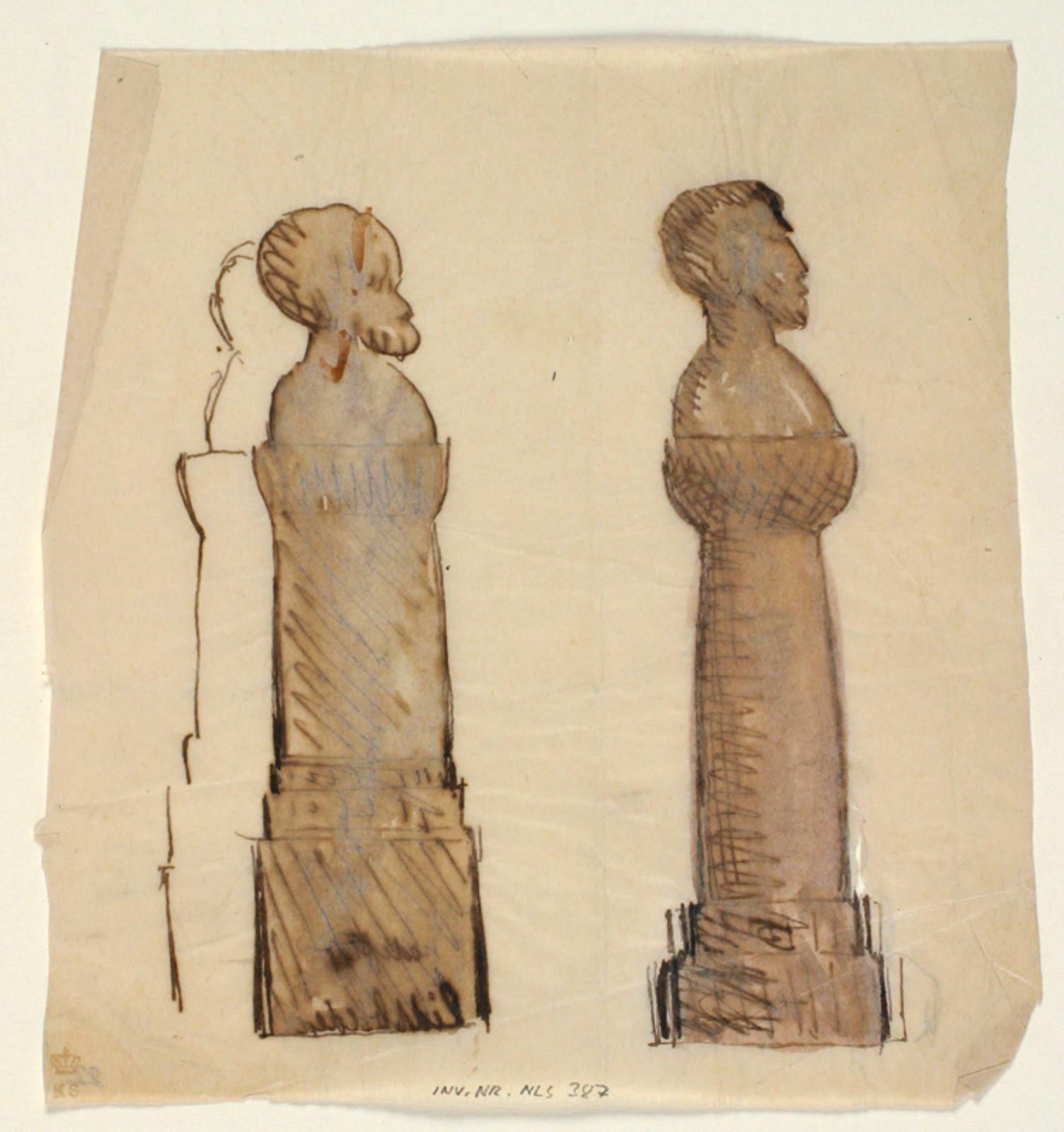 Niels Larsen Stevns, Blank