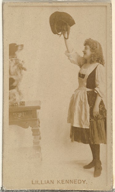 W. Duke, Sons & Co., Lillian Kennedy, from the Actors and Actresses series (N145-8) issued by Duke Sons & Co. to promote Duke Cigarettes