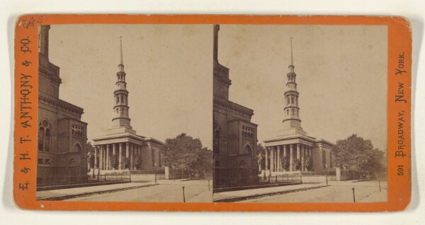 Edward and Henry T. Anthony & Co., St. Peter's Cath. Church. [Cincinnati, Ohio]