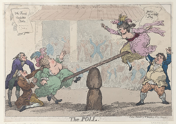Thomas Rowlandson, The Poll