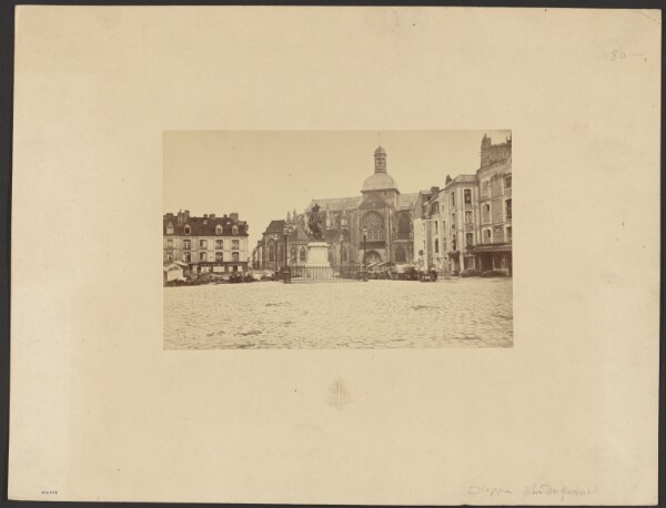 Louis-Alphonse Davanne, Dieppe, Place Duquesne