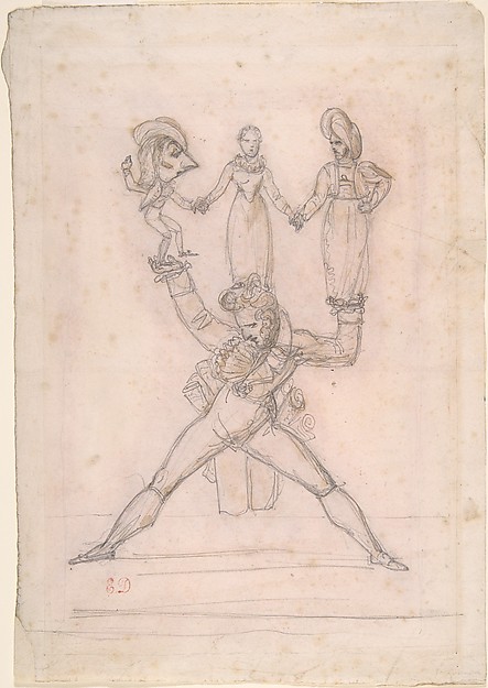 Eugène Delacroix, Théâtre Italien (Gioacchino Rossini, 1792–1868)