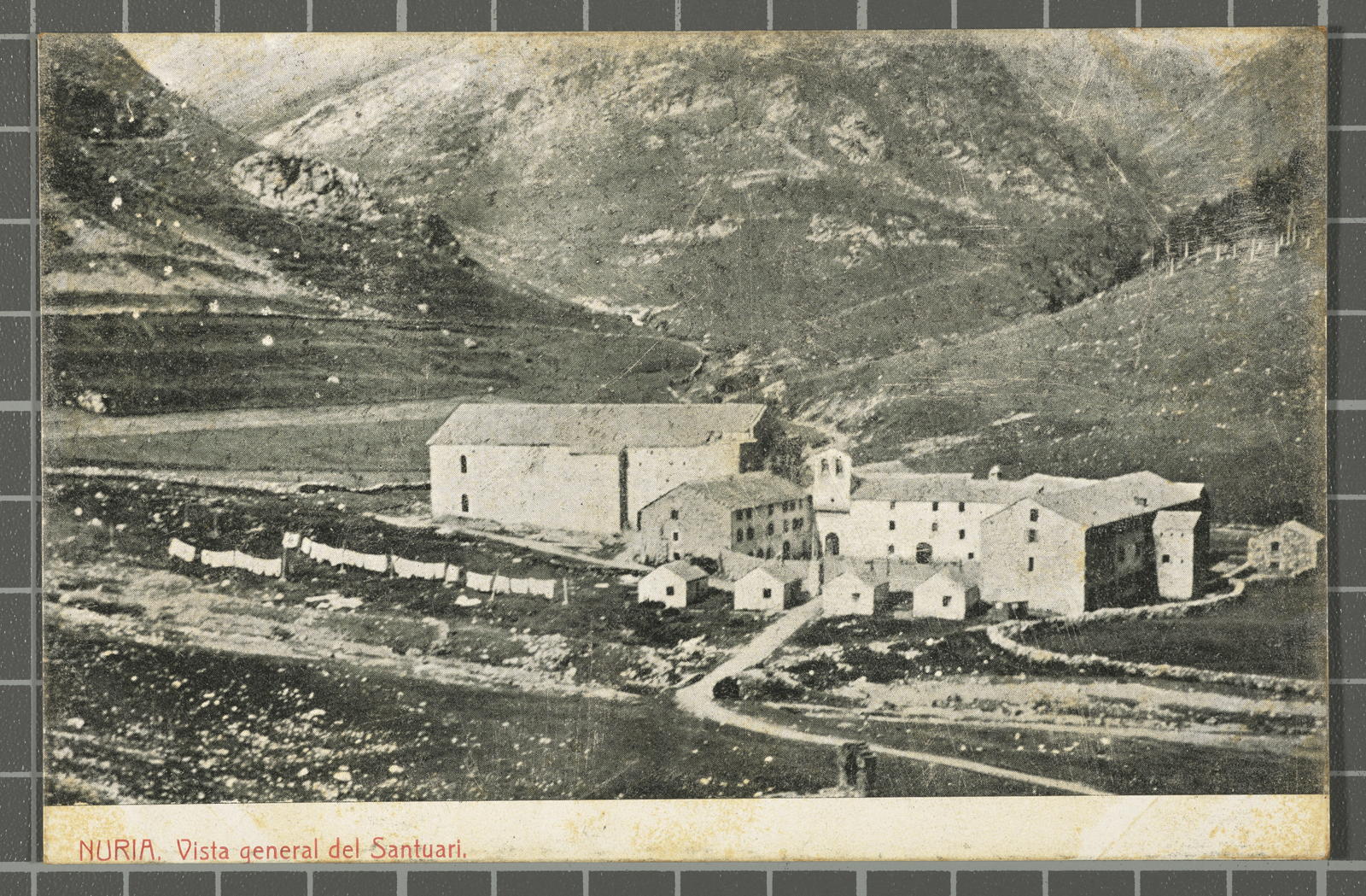 Desconegut, Núria. Vista general del Santuari