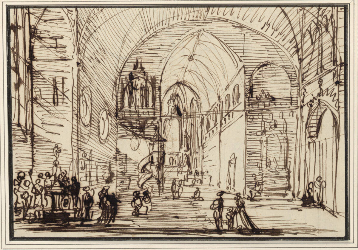 Anonym, Kircheninneres