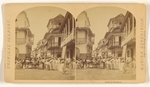 Timothy H. O'Sullivan, Street in Cartagena.