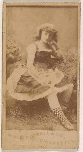 William S. Kimball & Company, Minnie Parrott, from the Actresses series (N203) issued by Wm. S. Kimball & Co.