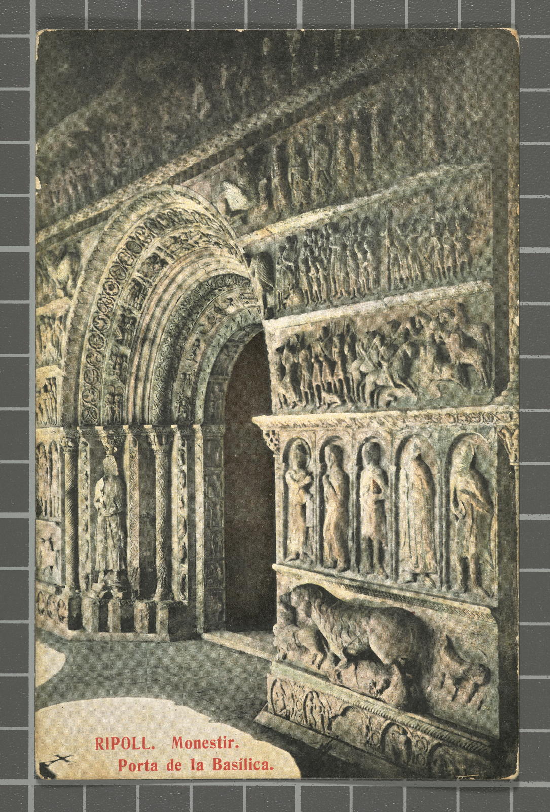 Desconegut, Ripoll. Monastery. Basilica Gate