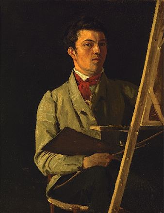 Jean-Baptiste Camille Corot, Corot at his easel