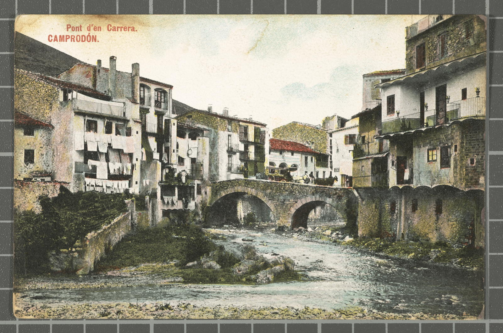 Desconegut, Camprodón. Bridge in Carrera