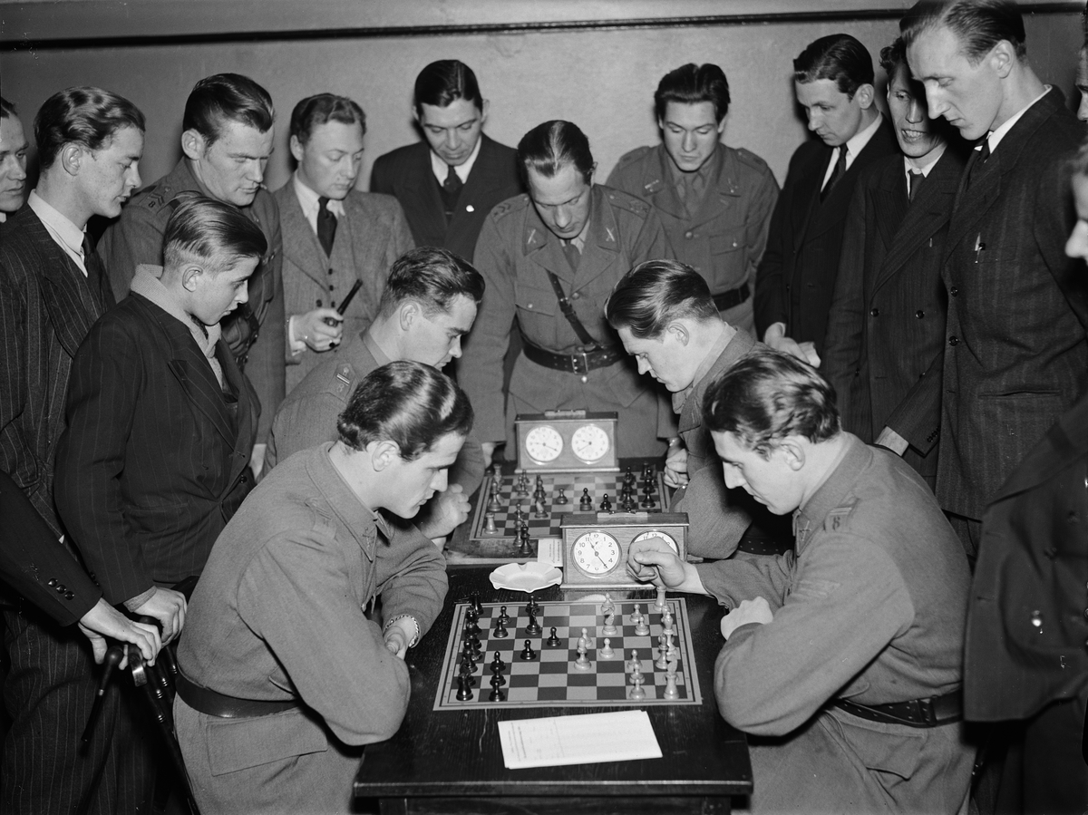 Paul Sandberg, Schackturnering i Uppsala, februari 1944