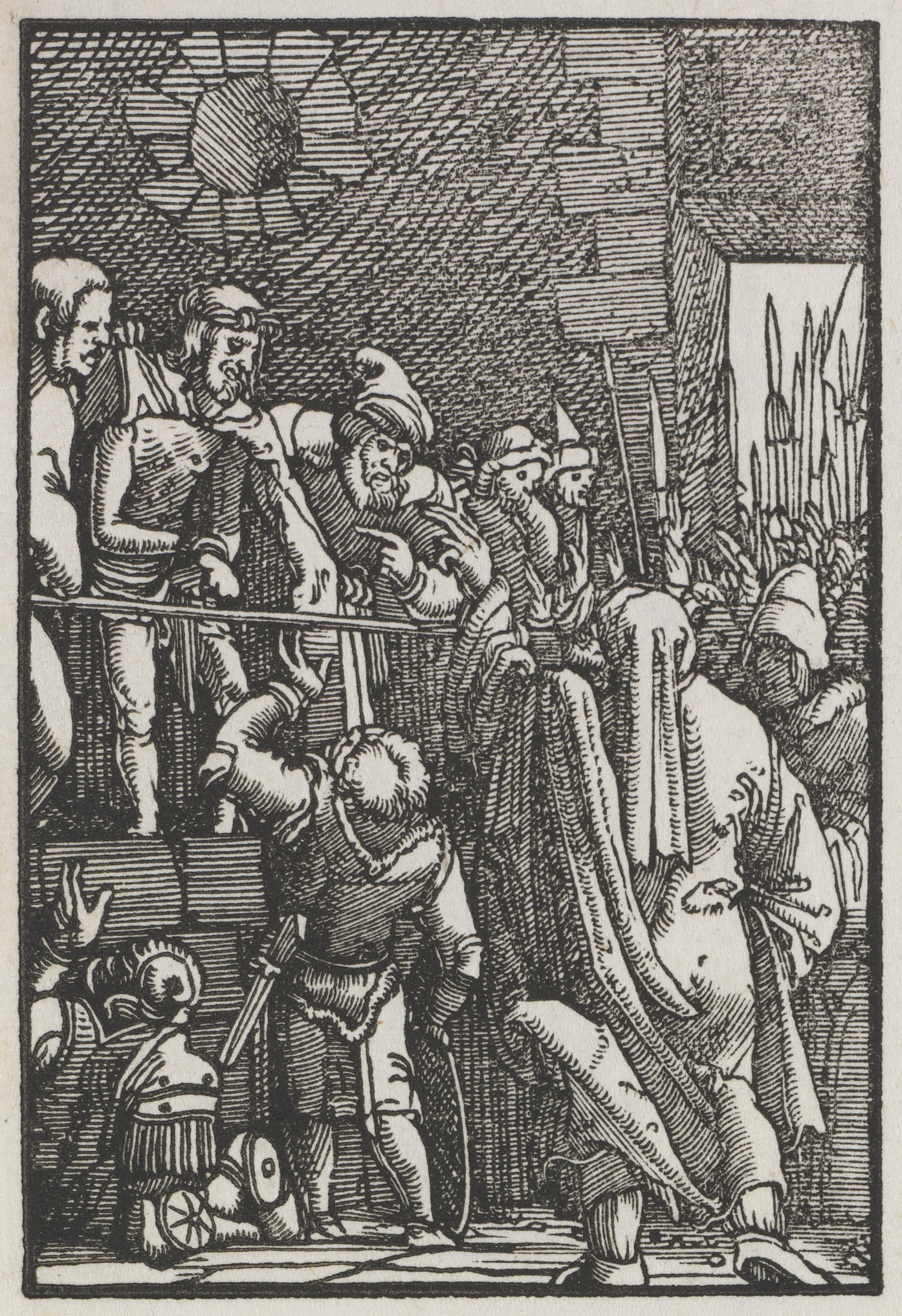 Albrecht Altdorfer, The Fall and Redemption of Man: Ecco Homo