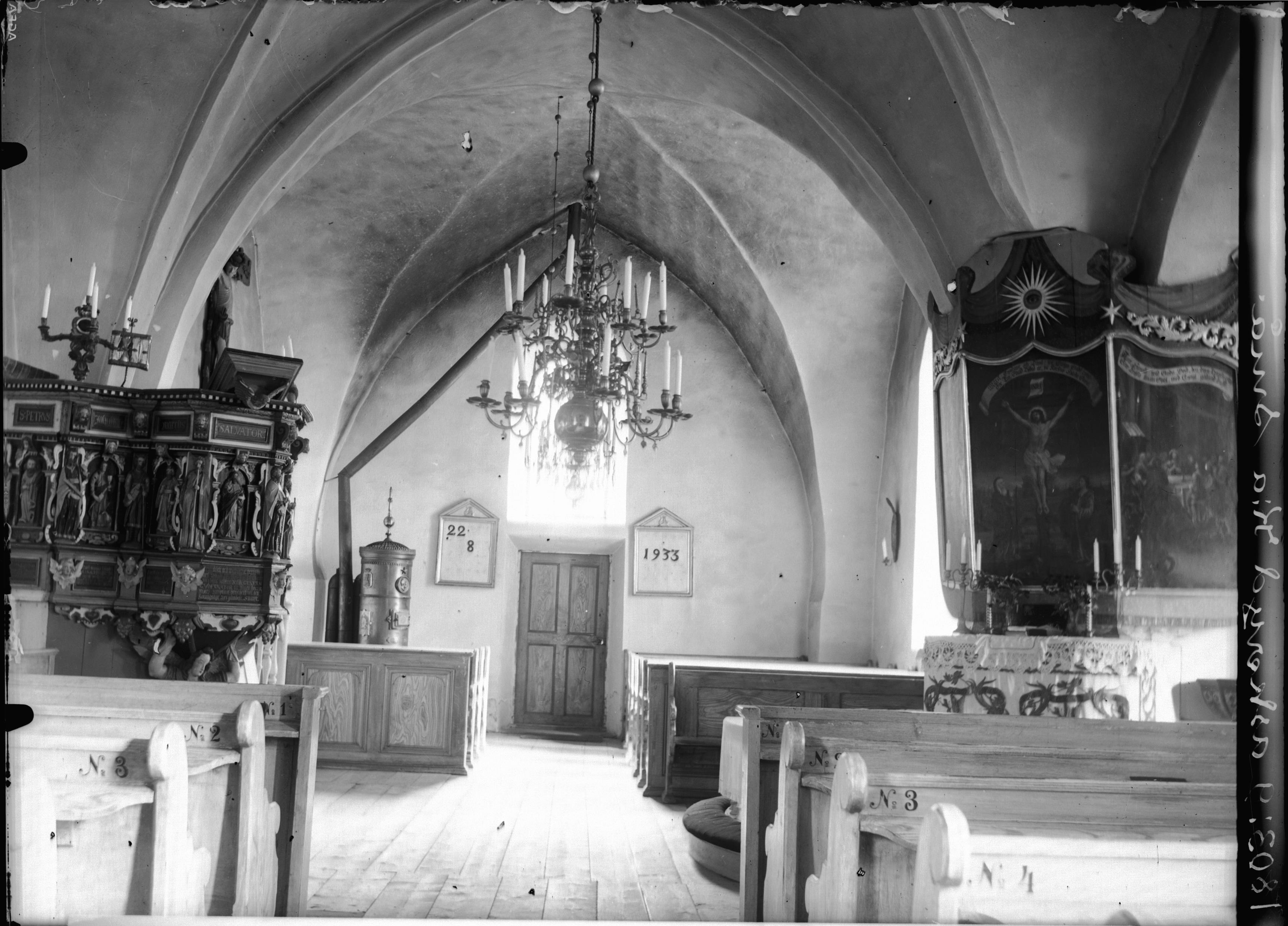 Oscar Svensson, Askeryds kyrka